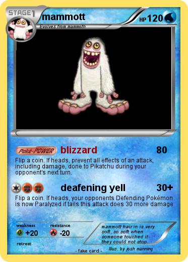 Pokemon mammott