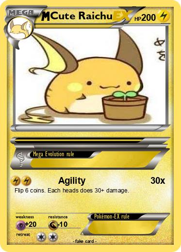 Pokemon Cute Raichu