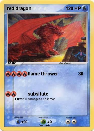 Pokemon red dragon