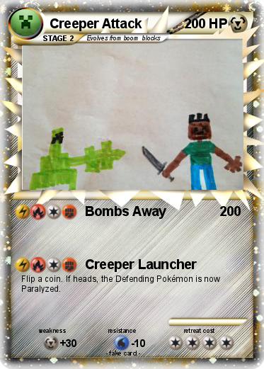Pokemon Creeper Attack