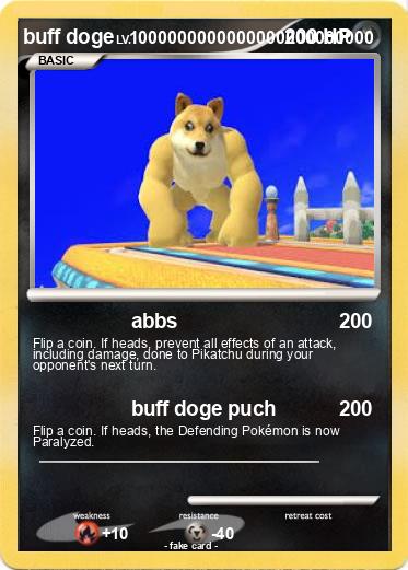 Pokemon buff doge