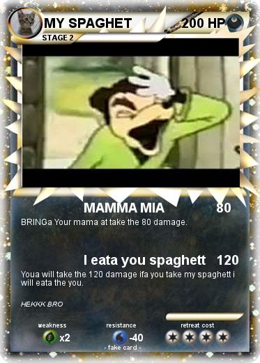 Pokemon MY SPAGHET