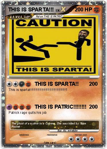 Pokemon THIS IS SPARTA!!!