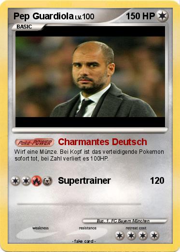 Pokemon Pep Guardiola