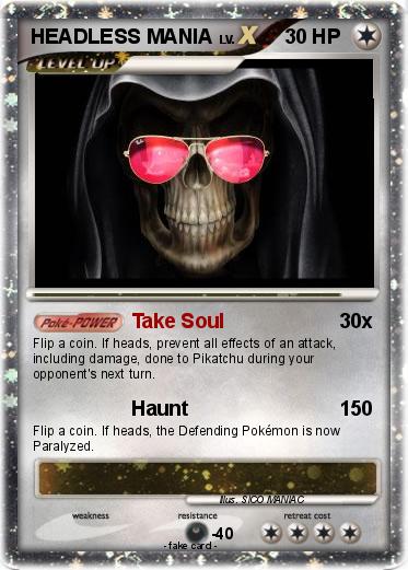 Pokemon HEADLESS MANIA