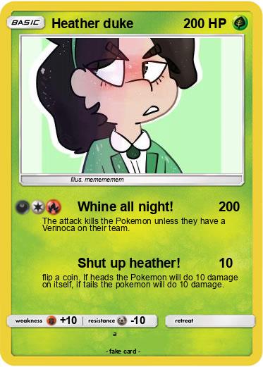 Pokemon Heather duke
