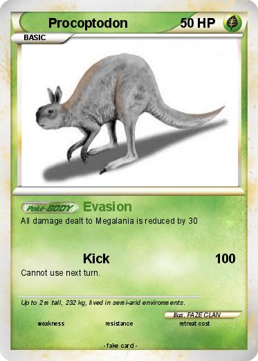 Pokemon Procoptodon