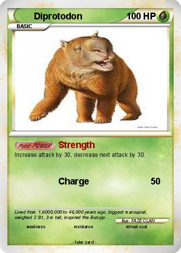 Pokemon Diprotodon