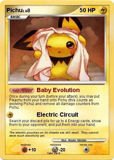 Pokemon Pichu