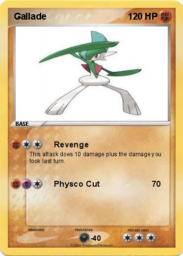 Pokemon Gallade
