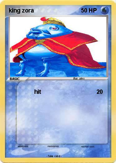 Pokemon king zora