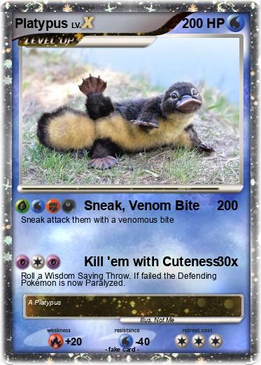 Pokemon Platypus
