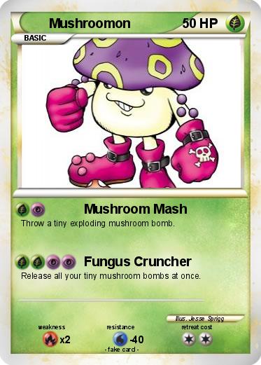 Pokemon Mushroomon