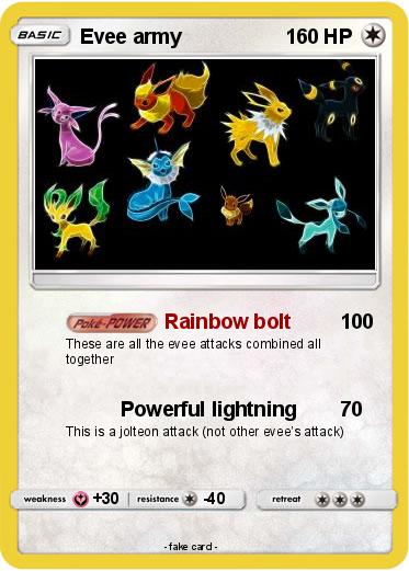 Pokemon Evee army