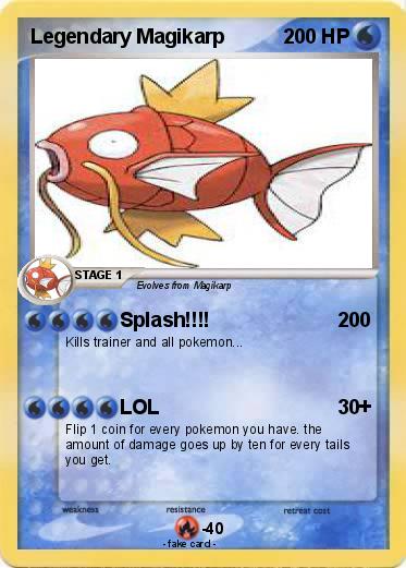Pokemon Legendary Magikarp