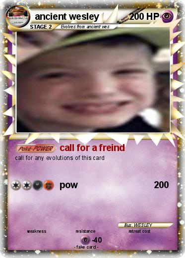 Pokemon ancient wesley