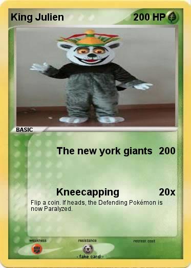 Pokemon King Julien