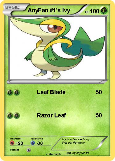 Pokemon AnyFan #1's Ivy