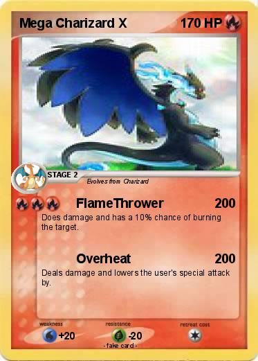 Pokemon Mega Charizard X