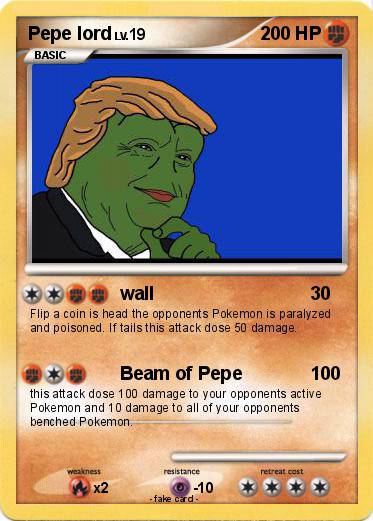 Pokemon Pepe lord