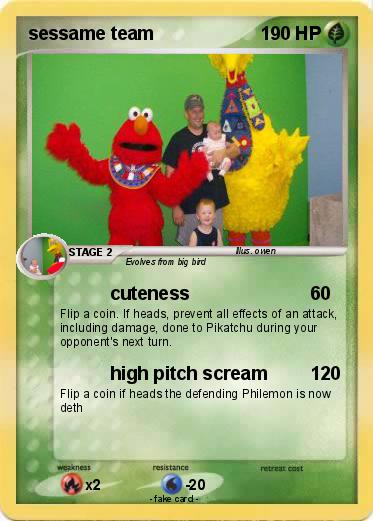 Pokemon sessame team