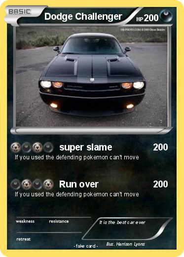Pokemon Dodge Challenger