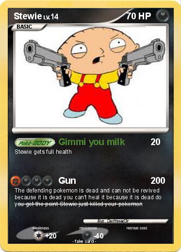 Pokemon Stewie