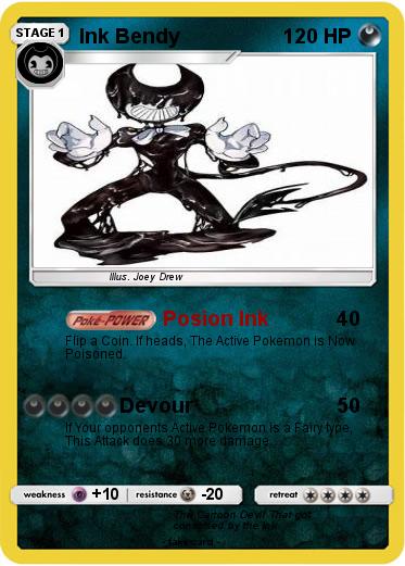 Pokemon Ink Bendy