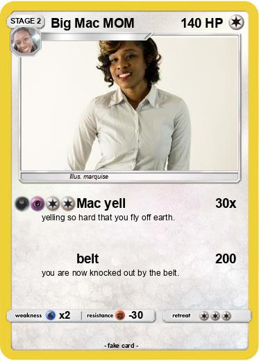 Pokemon Big Mac MOM