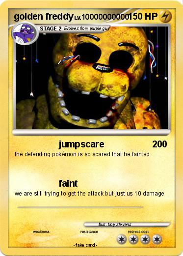 Pokemon golden freddy