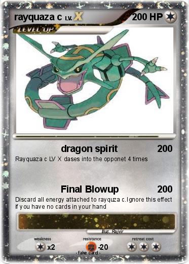 Pokemon rayquaza c