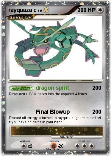 Pokemon rayquaza c