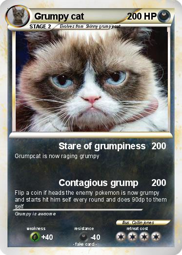 Pokemon Grumpy cat