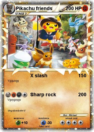 Pokemon Pikachu friends