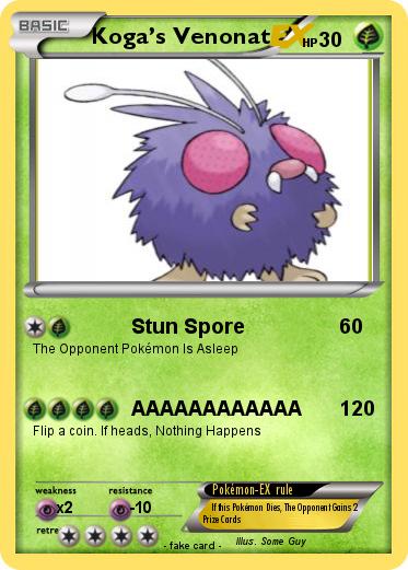Pokemon Koga’s Venonat