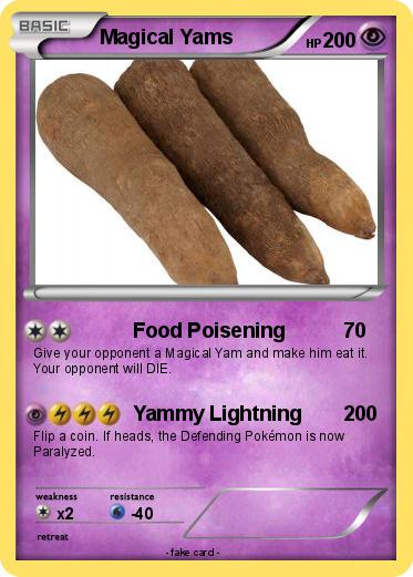 Pokemon Magical Yams