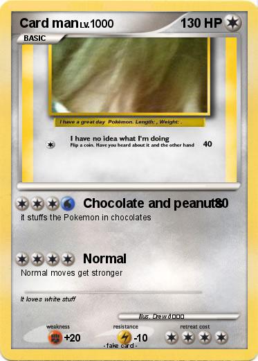 Pokemon Card man
