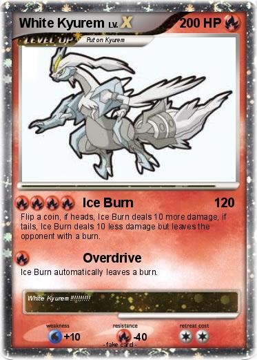 Pokemon White Kyurem