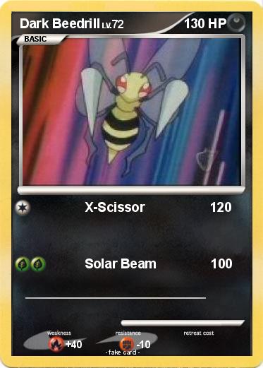 Pokemon Dark Beedrill