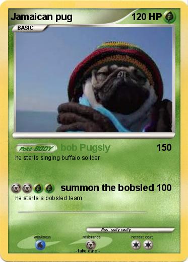 Pokemon Jamaican pug