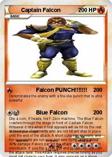 Pokemon Captain Falcon