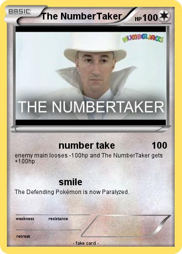 Pokemon The NumberTaker