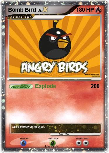 Pokemon Bomb Bird