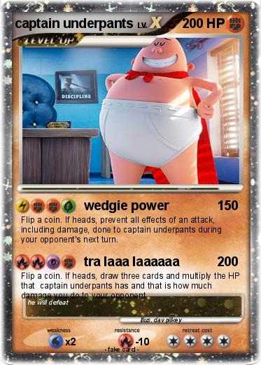Pokemon captain underpants
