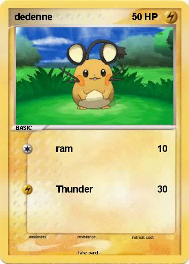 Pokemon dedenne