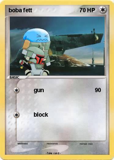 Pokemon boba fett