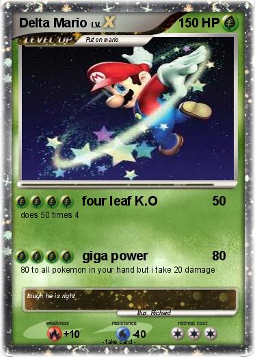 Pokemon Delta Mario