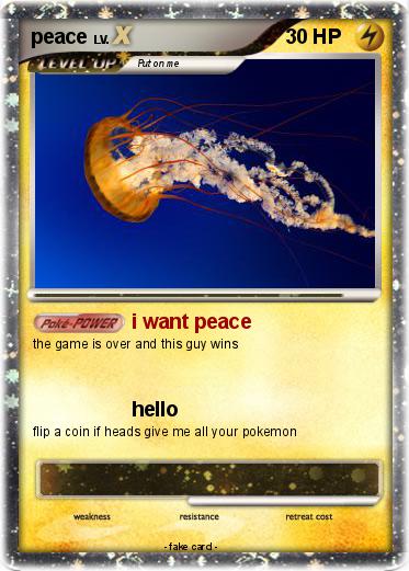 Pokemon peace