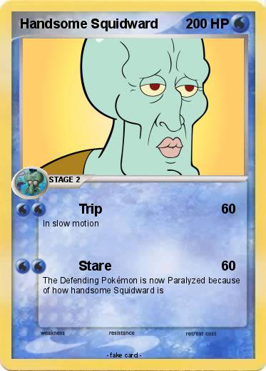 Pokemon Handsome Squidward