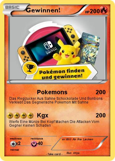 Pokemon Gewinnen!